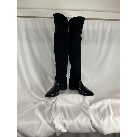 Violavinca Suede Knee-High Boots Womens EU Size 38 Made in Italy - Picture 3 of 14